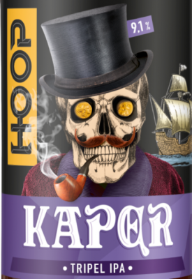 HOOP Kaper Tripel IPA etiket